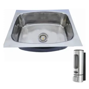 24 x 18  DRAIN Nano Coated Sound Proof kitchen sink