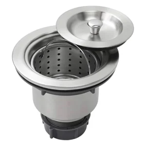 Stainless steel 4” Inches Sink Coupling MATT ROUND