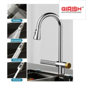 RAINFALL PULLOUT MIXTURE SINGLE HOLE EXTRA HEAVY