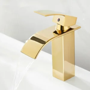 WATERFALL BASIN MIXTURE FULL BRASS