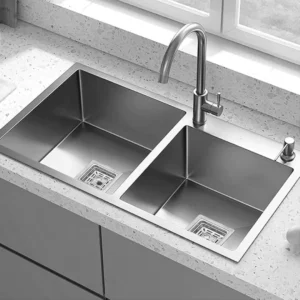 single bowl Kitchen Sink with dustbin