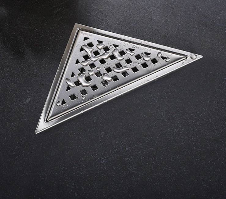 8 Inch SUS 304 Corner Floor Drain