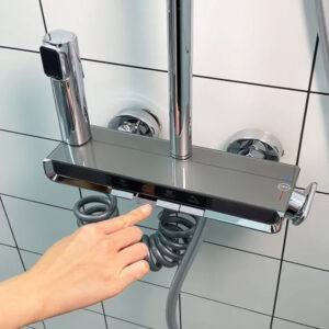 Thermostatic Brass Shower Mixer Set