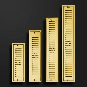 Gold Tile Insert Linear Drainer SUS 304