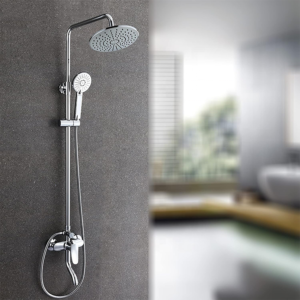 Classic Brass Rain Shower Set