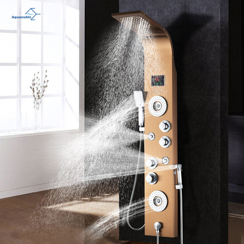 SHOWER PANEL LED SUS 304