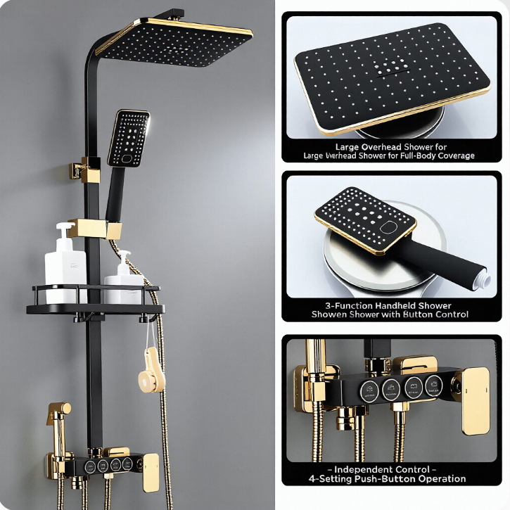 Aspire Thermostatic Shower Set - Image 3