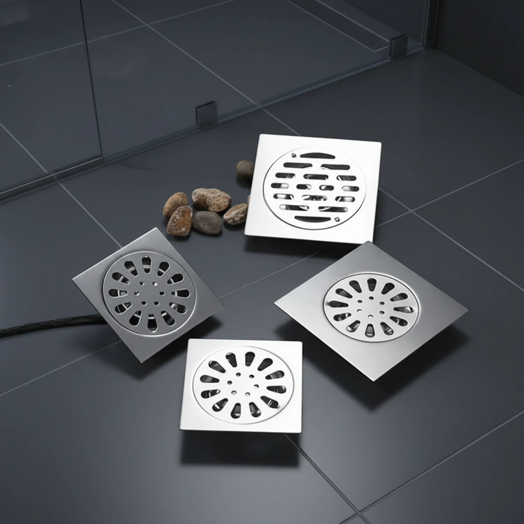 5x5 Cockroach Trap Floor Drain SUS 304