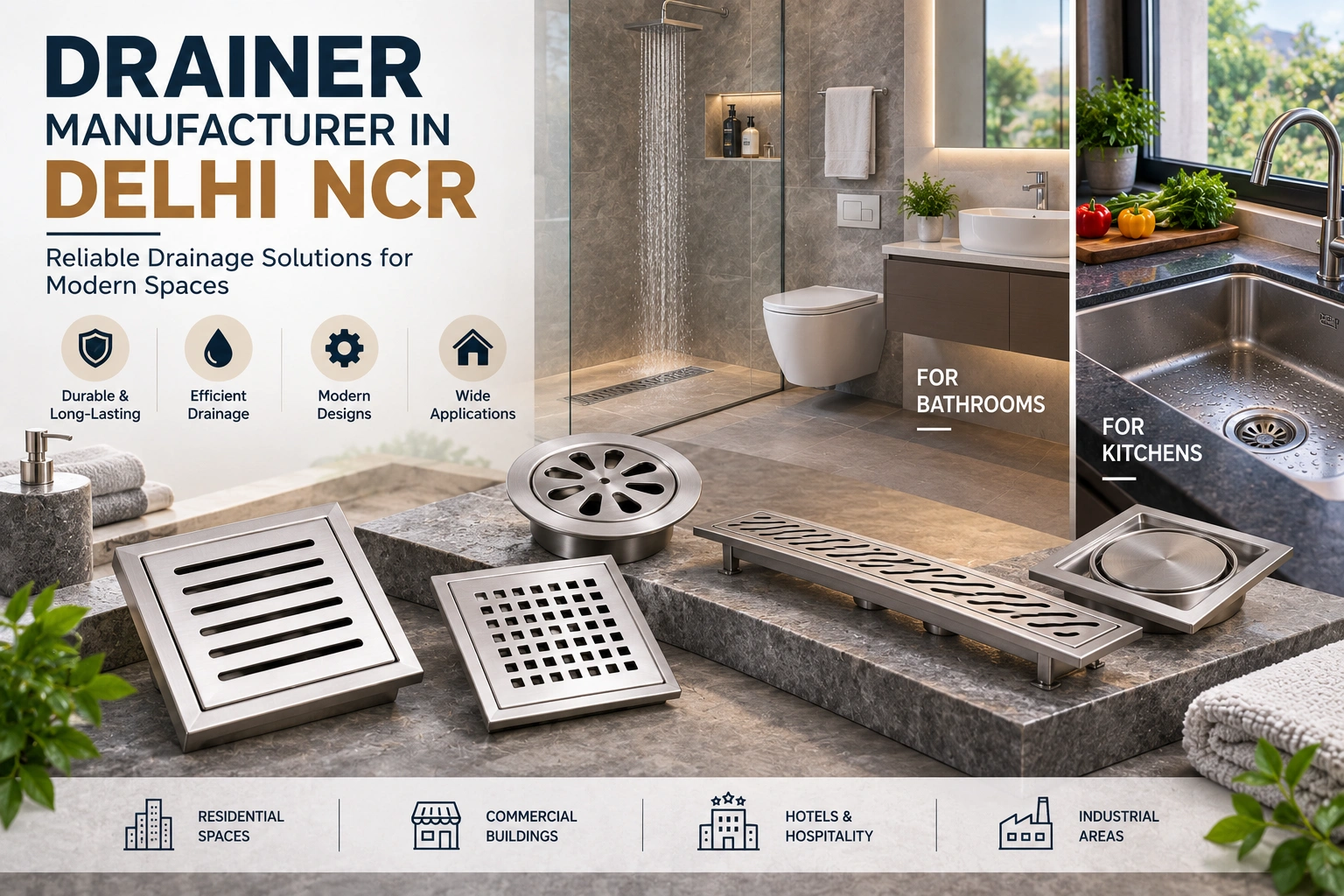 Drainer Manufacturer in Delhi NCR